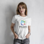 T-Shirt Donna con logo Delante