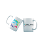 Tazza con logo Delante